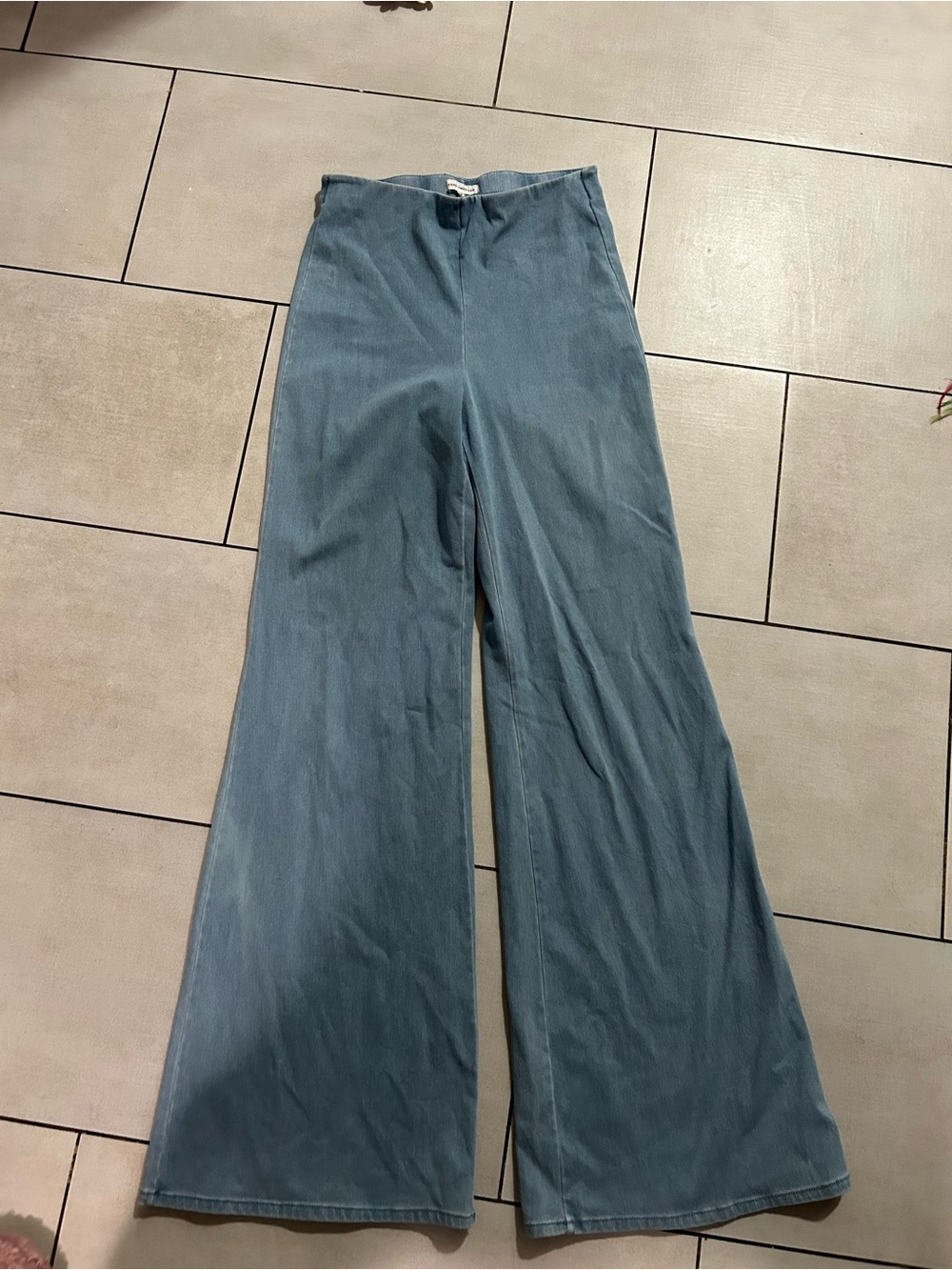 Good American Light Blue Denim Pants